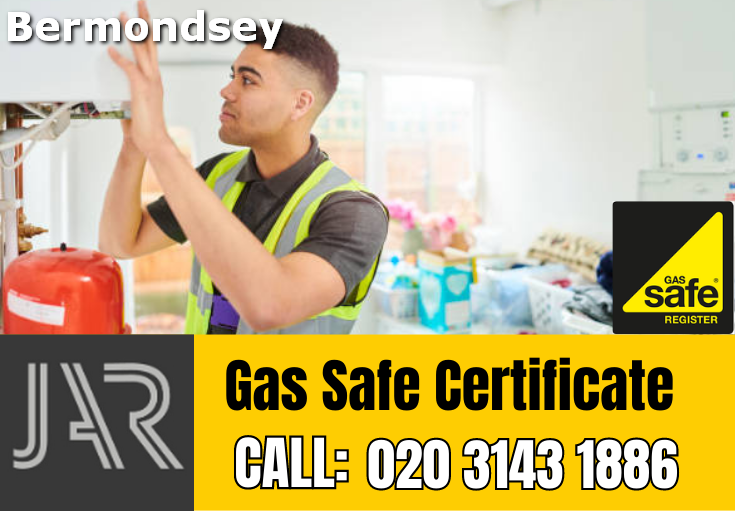 gas safe certificate Bermondsey